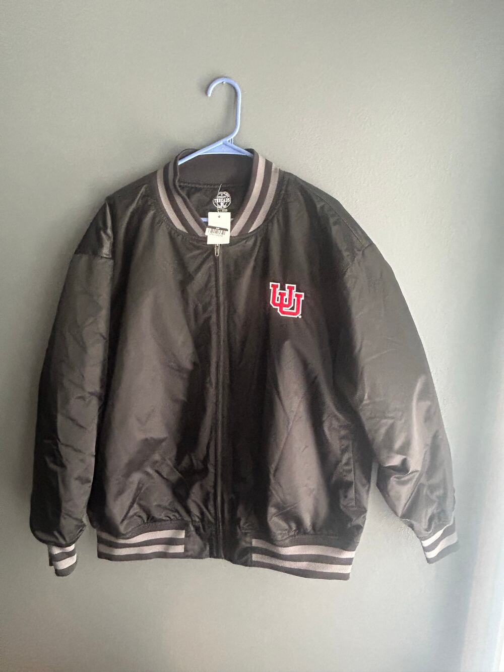 Utah Utes Rivalry Threads Black Large Jacket (NWT) - Picture 1 of 3